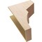 Ekena Millwork 11"W x 22"D x 33"H Classic Monterey Rough Cedar Woodgrain TimberThane Corbel, Primed Tan CORUR11X22X33MONRCPR - alternate 5